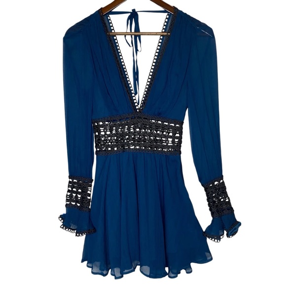 For Love And Lemons Celine Mini Dress - Picture 6 of 7